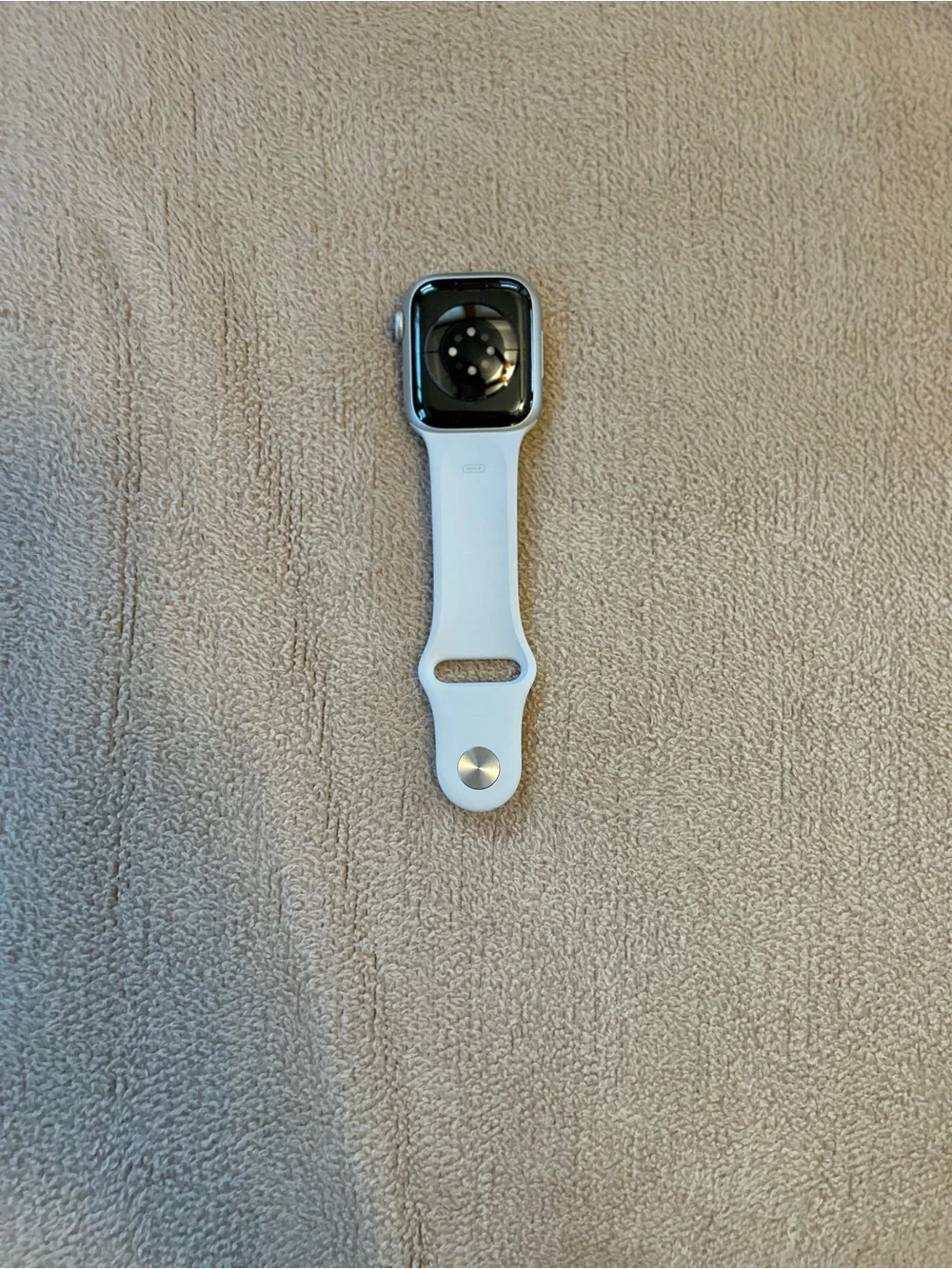 Apple Series 7 41mm Watch with Silicone Apple Watch Band